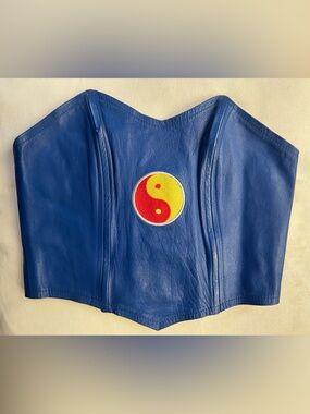 Vintage Leather Bustier